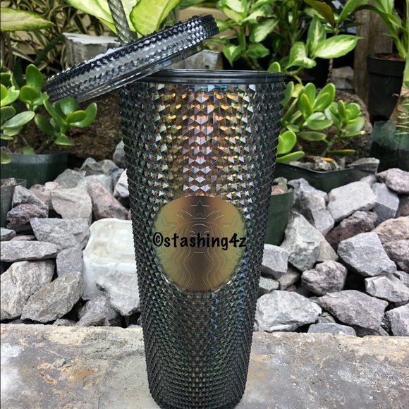 NWT Starbucks Black Studded Venti Tumbler - Picture 5 of 5